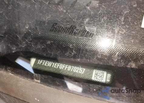 2015 Ford F-150 Platinum из США, поврежденный, VIN 1FTEW1EF0FFB70257